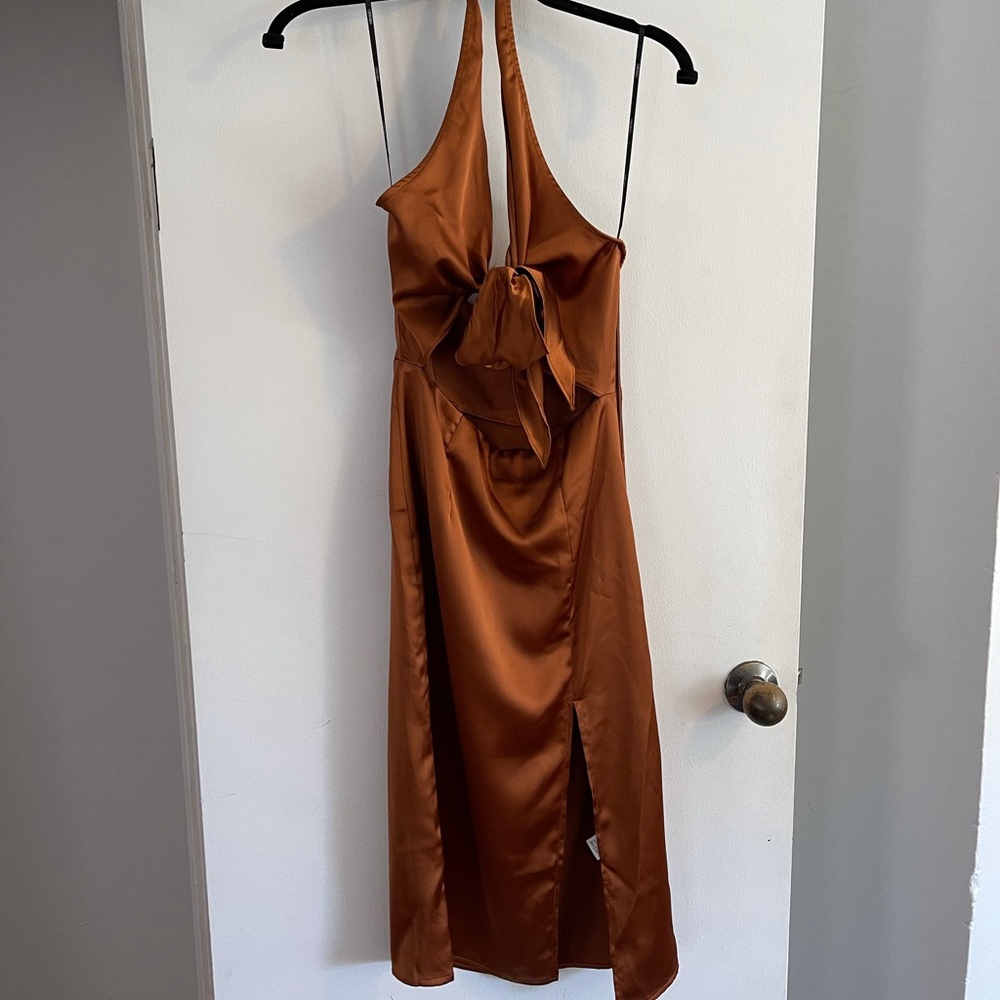 Satin dress